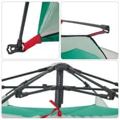 Vidaxl vidaXL Šotor za na plažo za 3 osebe, morsko moder, hitro postavljen, vodoodporen