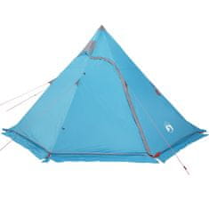 Vidaxl vidaXL Šotor tipi za 5 oseb, moder, vodoodporen