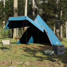 Vidaxl vidaXL Šotor tipi za 5 oseb, moder, vodoodporen