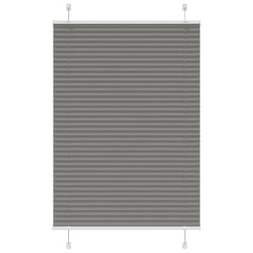 Vidaxl Plisirana žaluzija Antracit 100x100 cm Širina tkanine 99,4 cm