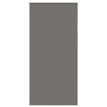 Vidaxl Rolo zatemnjena siv 100x230 cm tkanina širina 95,7cm poliester