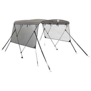 Vidaxl Bimini tenda s 3 loki in stranicami 183x(185-198)x137 cm