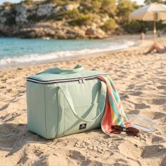 Hladilna torba Be Cool City 44x22xh29cm / 28ll / zelena / PU, epe