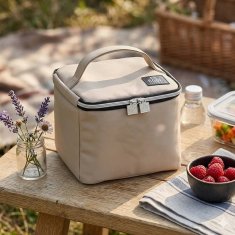 Hladilna torba Be Cool City 18x18xh15cm / 4,5l / krem / PU, epe