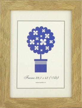 Karako Foto okvir 29,7x42 cm, plastika, stenski, 70 natur A3