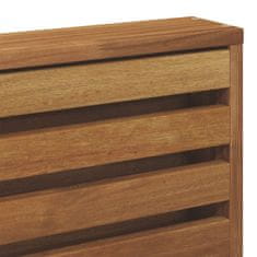 Vidaxl 2 Kos Zunanji kavč Naravna