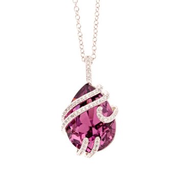 Oliver Weber Elegantna ogrlica s kristali Lumiere 12494 219