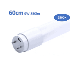 V-TAC LED cevna sijalka T8 G13 60cm 6500k 9W steklena