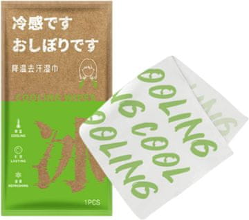 slomart Hladilne krpe za obraz, brisače za telo za športni studio, praktični osvežilni čistilni robčki za ljubitelje fitnesa, kampiranje po treningu, poletne zabave