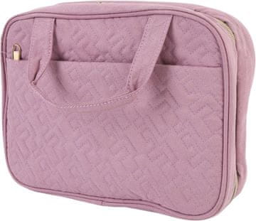 slomart Univerzalna torbica za ličila s visečimi kavlji, prenosna potovalna torbica za zobno pasto (vijolična)