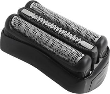 slomart Serija 3 Scherkopf 21B Nadomestna Glava za Britje Združljiva z Britvicami Serije 3 za Moške Nadomestna Glava za Britje za Serijo 3 3000s, 3010s, 3040s, 3050cc, 300s, 310s (21B Črna)