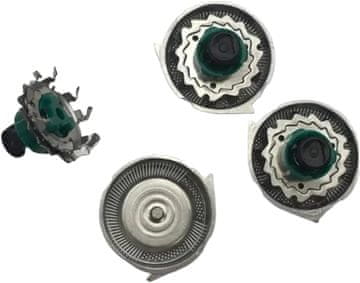 slomart 3 kosi Nadomestna glava RQ11 RQ10 Rezilo za britje, združljivo s Philips, brivnik RQ1168 RQ1050 RQ1075 RQ1060 RQ1090 RQ1095 RQ1168 RQ1187.