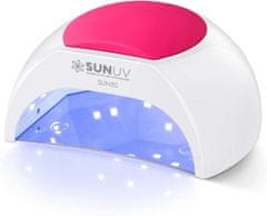 slomart SUNUV SUN2C Sušilnik za nohte UV LED lučka za nohte z gelom, 10, 30, 60, 90s časovnik, samodejni infrardeči senzor, primeren za manikuro in pedikuro, darilo za ženske