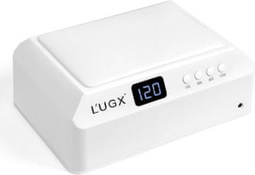 slomart L'UGX UV lučka za gel nohte 72W - Profesionalna lučka za nohte z naslonom za roke, velika Led lučka za nohte za manikuro & pedikuro, doma & v studiu - bela-205