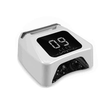 slomart 72 W UV-LED-lučka za nohte, hitro sušeči sušilnik za gel nohte s 4 nastavitvami časovnika, pametnim IR senzorjem, UV-lučka za nohte za gel lak, lučka za utrjevanje gela za nožne nohte, združljiv