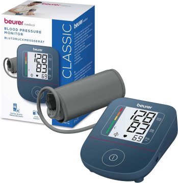 slomart Beurer BM 25 merilnik krvnega tlaka na nadlakti, enostavno upravljanje z enim gumbom, natančno merjenje, zaznavanje aritmije, z USB-C priključkom, manšeta za 22-42 cm, prenos podatkov v Apple Health