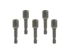 GEKO Nasadni ključi 8x48 mm, magnetni, komplet 5 kosov G15006