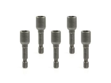 GEKO Nasadni ključi 8x48 mm, magnetni, komplet 5 kosov G15006