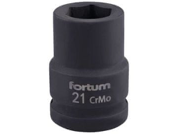 Fortum Udarni nasadni ključ, 3/4", 21 mm, D 52 mm, CrMoV, 4703021