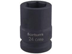 Fortum Udarni nasadni ključ, 3/4", 24 mm, D 52 mm, CrMoV, 4703024