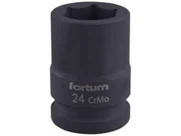 Fortum Udarni nasadni ključ, 3/4", 24 mm, D 52 mm, CrMoV, 4703024