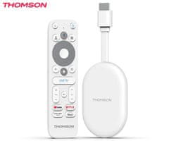 Thomson 152 Go Cast multimedijski predvajalnik, 4K UHD, Google TV, 2GB + 32GB, WiFi, bel