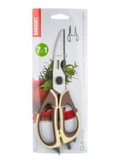 Banquet Univerzalne škarje 22,5 cm z možnostjo podaljšanja, BÉŽ/HN