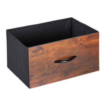 Northix Industrijska nočna omarica s predalom