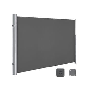 Songmics Stranski nadstrešek za balkon in teraso bež