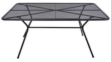 Rojaplast ZWMT-TAVIO vrtna miza, 160 x 90 x 74 cm, črna