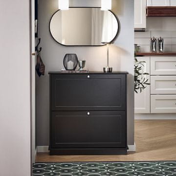 SoBuy Omara za čevlje 76x18x79 cm Shranjevanje