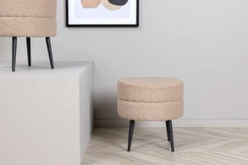 Venture Design Tabure Pot Pouf 40x40 cm bež