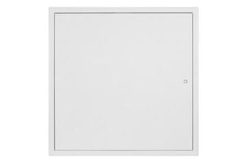 HACO Inšpekcijska vrata Metal inspection door RDK, 500 x 500 mm, white 0139/P