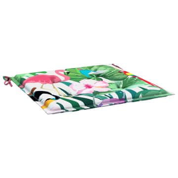 Vidaxl Blazine za stole 6 szt. večbarvno 50 x 50 x 4 cm Oxford tkanina