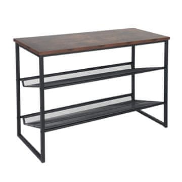 Northix Stojalo za čevlje z nastavljivimi kovinskimi policami