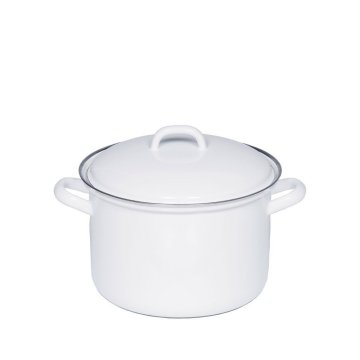 Riess visok lonec s pokrovom 1,5 l 16 cm Classic Weiss R0122033