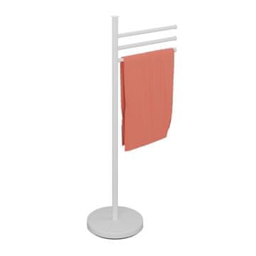 Northix Stojalo za brisače s 3 vrtljivimi palicami - nerjaveče jeklo