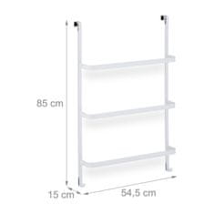 Northix Vrata za stojalo za brisače s 3 vodili za hitro sušenje