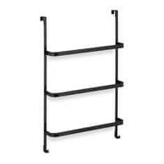 Northix Vrata za stojalo za brisače z 3 palicami in kljuki iz nerjavečega jekla