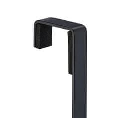 Northix Vrata za stojalo za brisače z 3 palicami in kljuki iz nerjavečega jekla