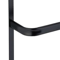 Northix Vrata za stojalo za brisače z 3 palicami in kljuki iz nerjavečega jekla