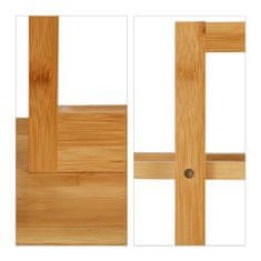 Northix Stoječe stojalo za brisače iz bambusa z vodoodporno konstrukcijo