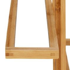 Northix Stoječe stojalo za brisače iz bambusa z vodoodporno konstrukcijo