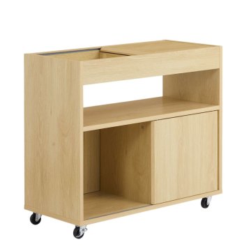 SoBuy Premična stranska mizica 30x70x60 cm