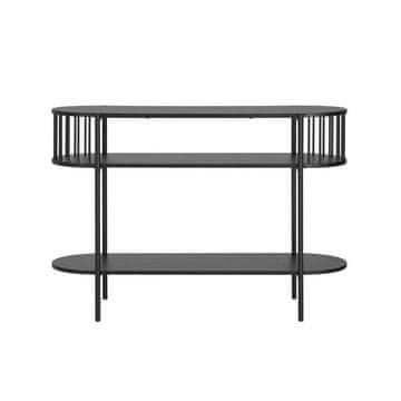 SoBuy Konzolna miza 110x35x76 cm s shrambo