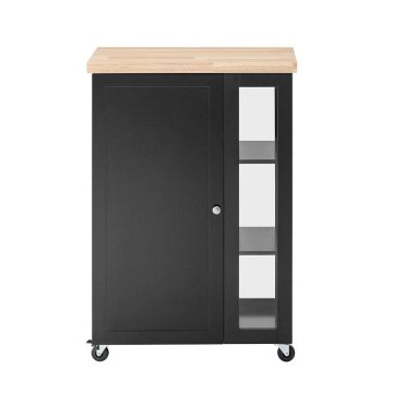 SoBuy Kuhinjski otok na kolesih 60x40x90 cm shranjevanje