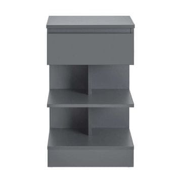 SoBuy Nočna omarica 39x39x65 cm shranjevanje