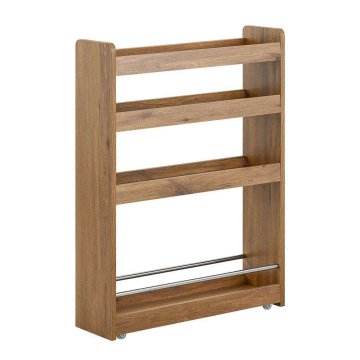 SoBuy Voziček za shranjevanje 60x185x81 cm bel