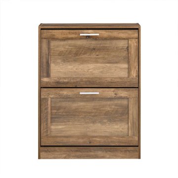 SoBuy Omarica za čevlje 2 predelka 60x23x79 cm shranjevanje