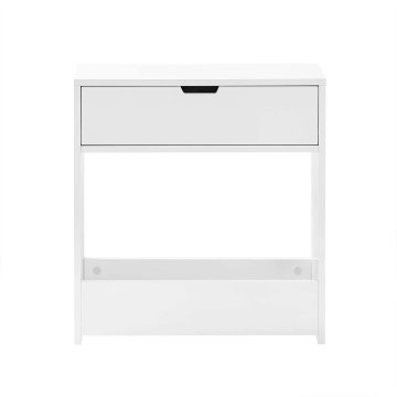 SoBuy Kopalniška omarica 55x20x60 cm bela